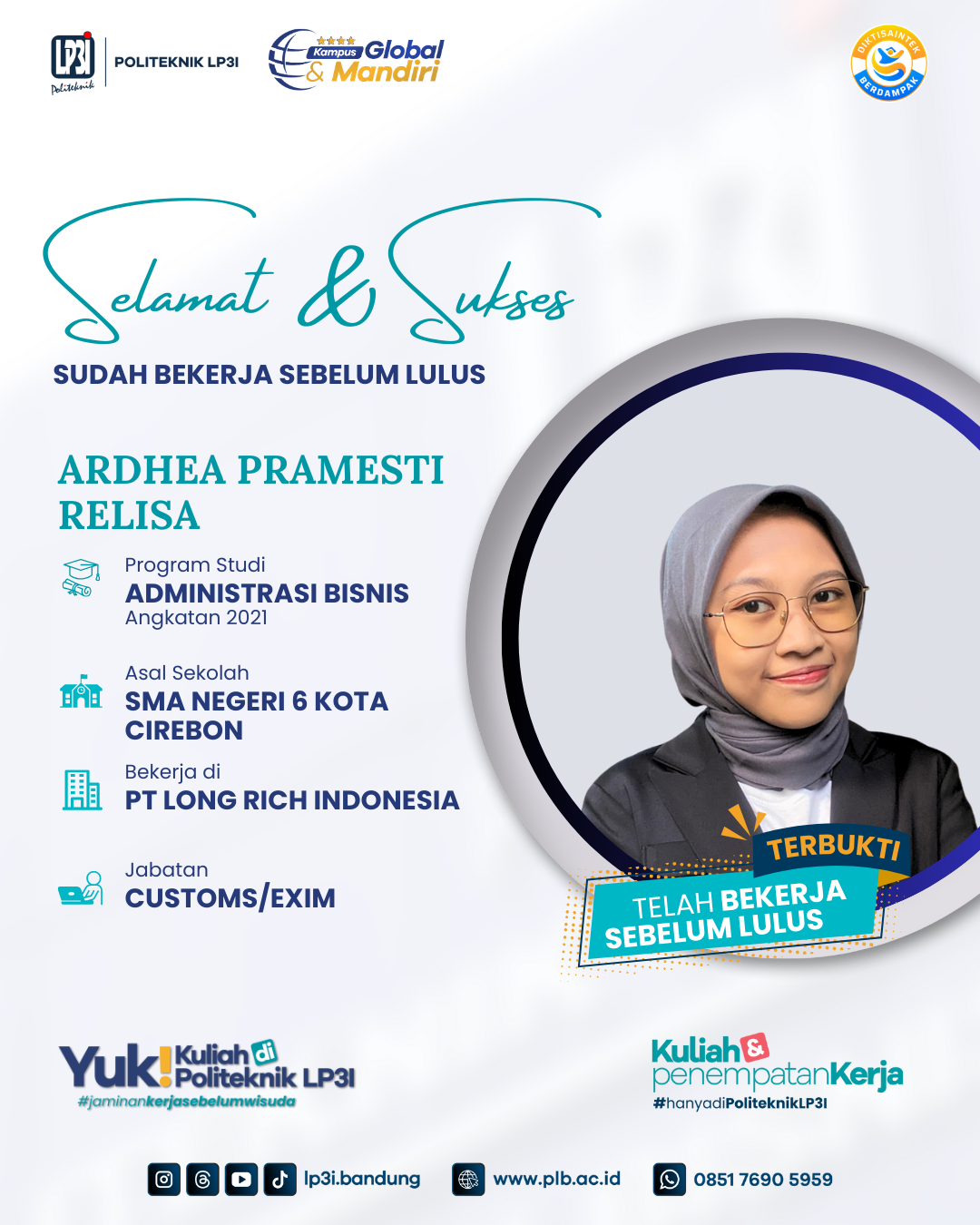 ARDHEA PRAMESTI RELISA-testimoni