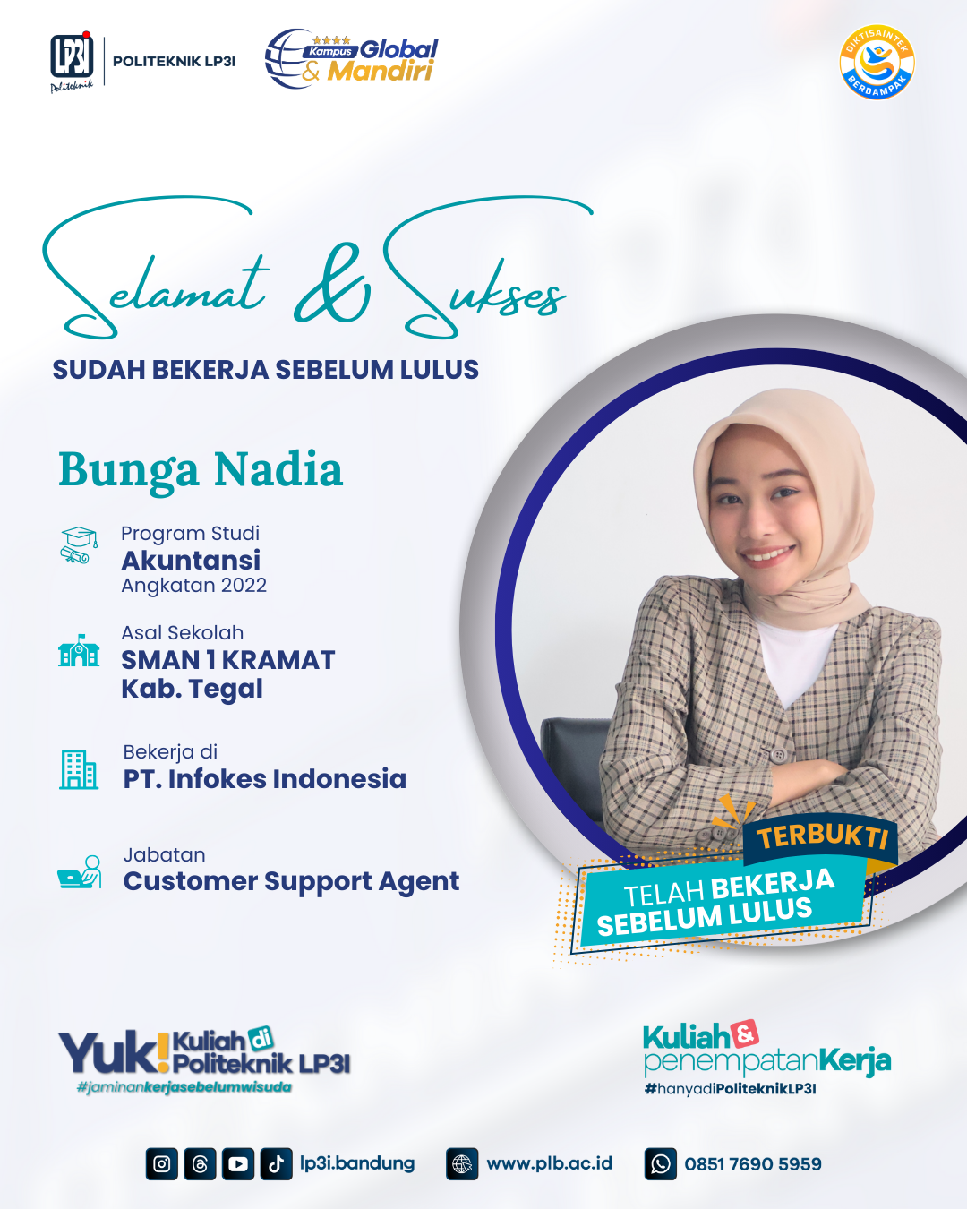 Bunga Nadia-Testimoni