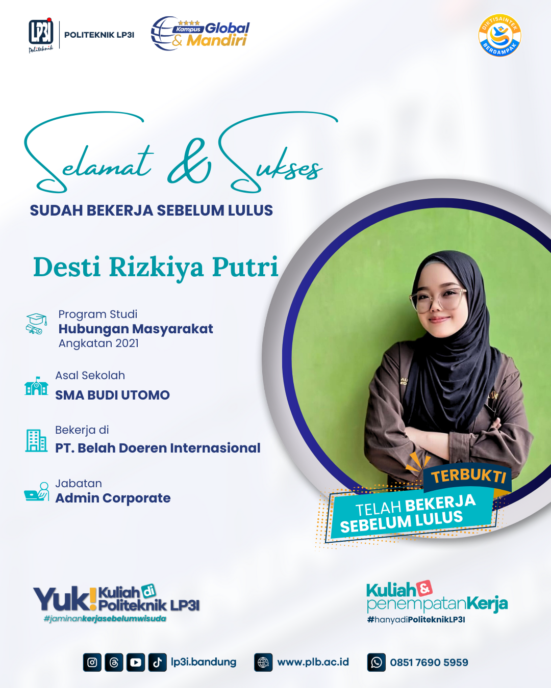 Desti Rizkiya Putri-Testimoni