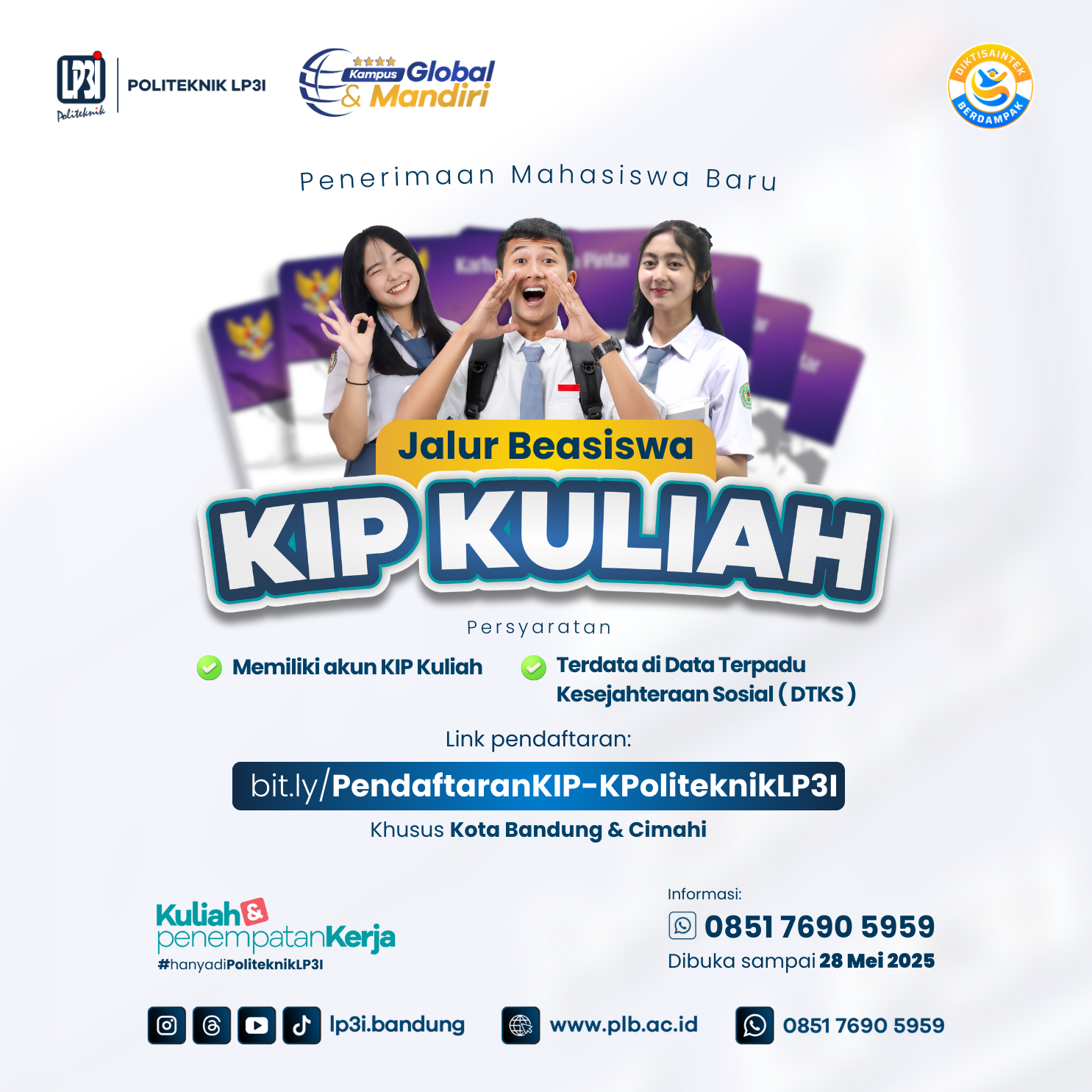 KIP KULIAH Khusus Bandung Cimahi