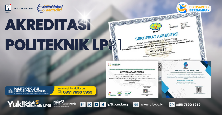 Akreditasi Politeknik LP3I