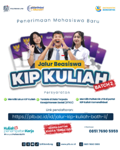 KIP Kuliah Batch II Politeknik LP3