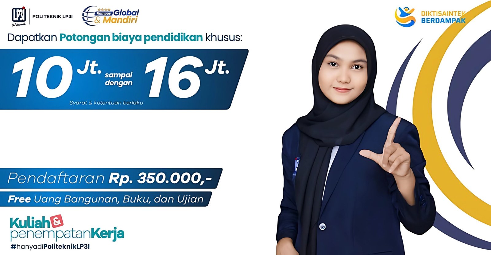 Promo Spesial UTBK di Politeknik LP3I! 