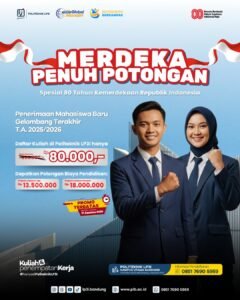 Promo Kemerdekaan 80 th - Politeknik LP3I