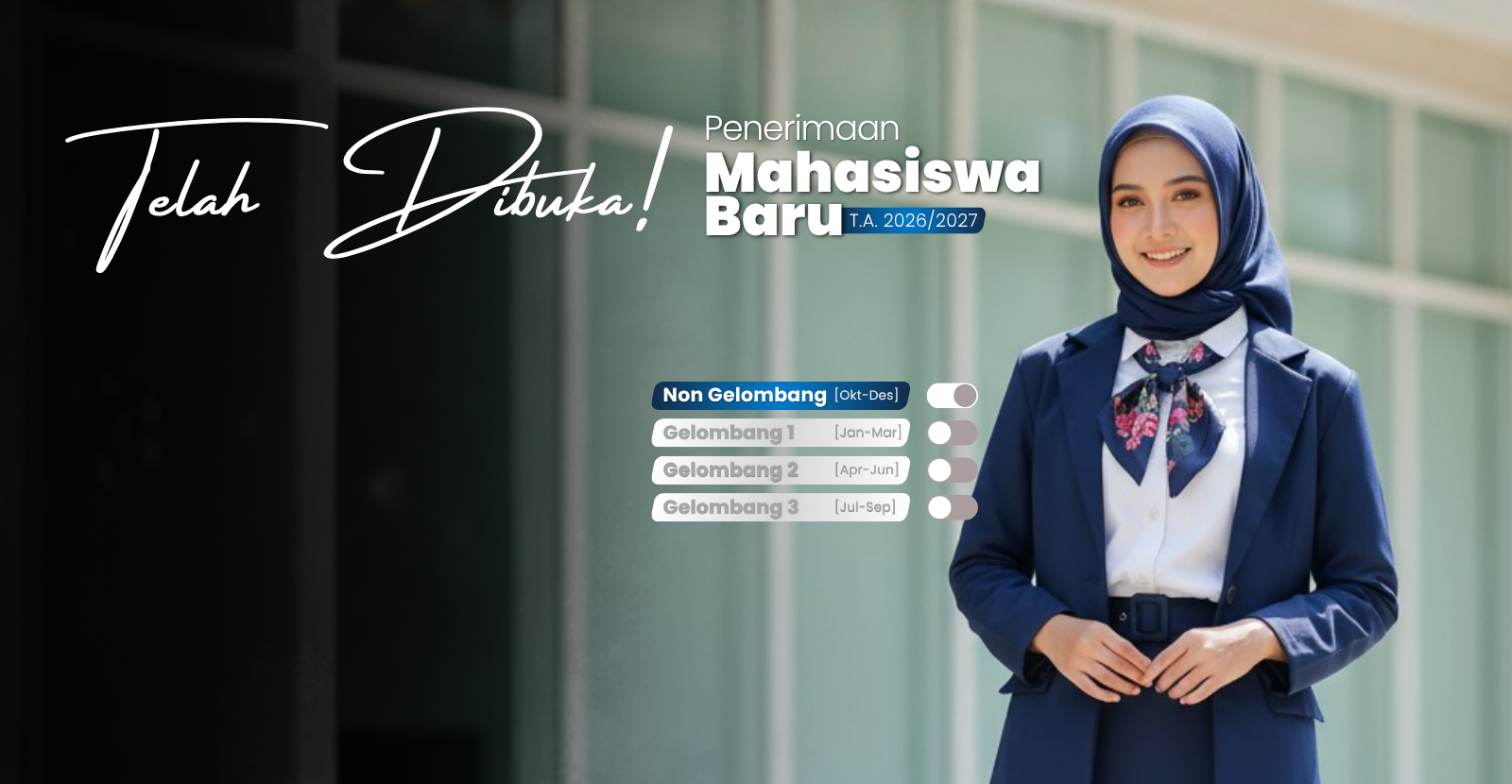 NON GELOMBANG - PMB Politeknik LP3I