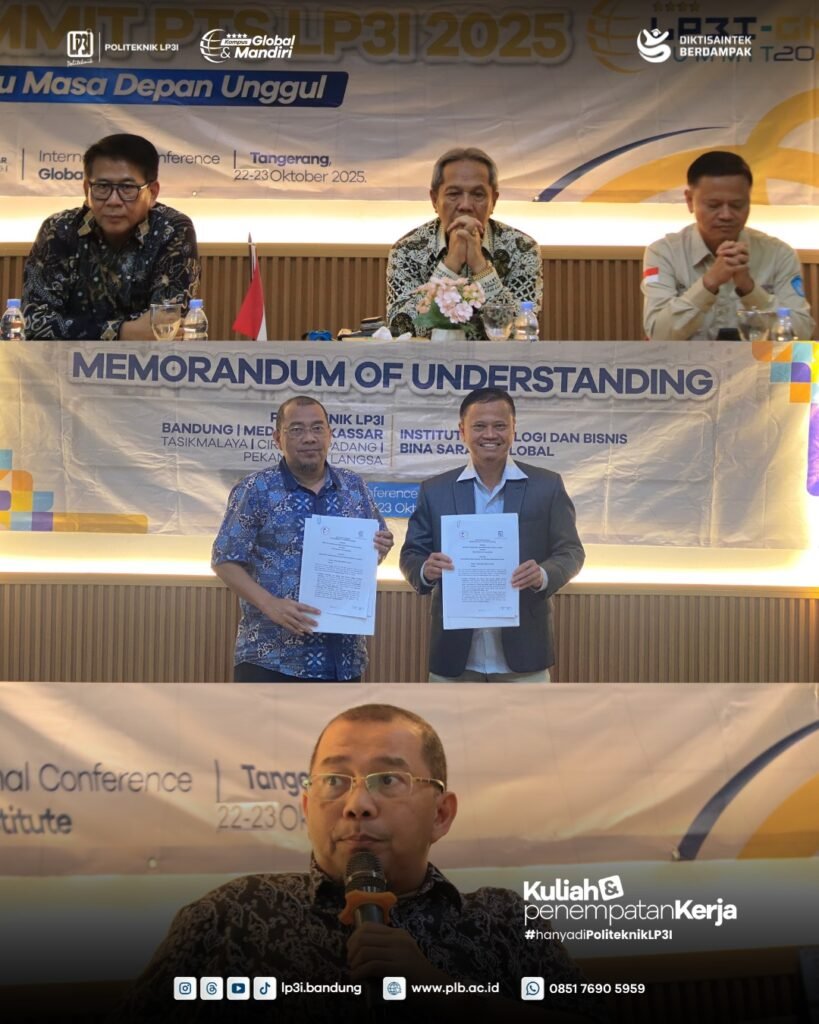 POLITEKNIK LP3I JALIN KERJA SAMA DENGAN GLOBAL INSTITUTE