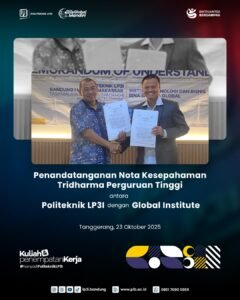 POLITEKNIK LP3I JALIN KERJA SAMA DENGAN GLOBAL INSTITUTE