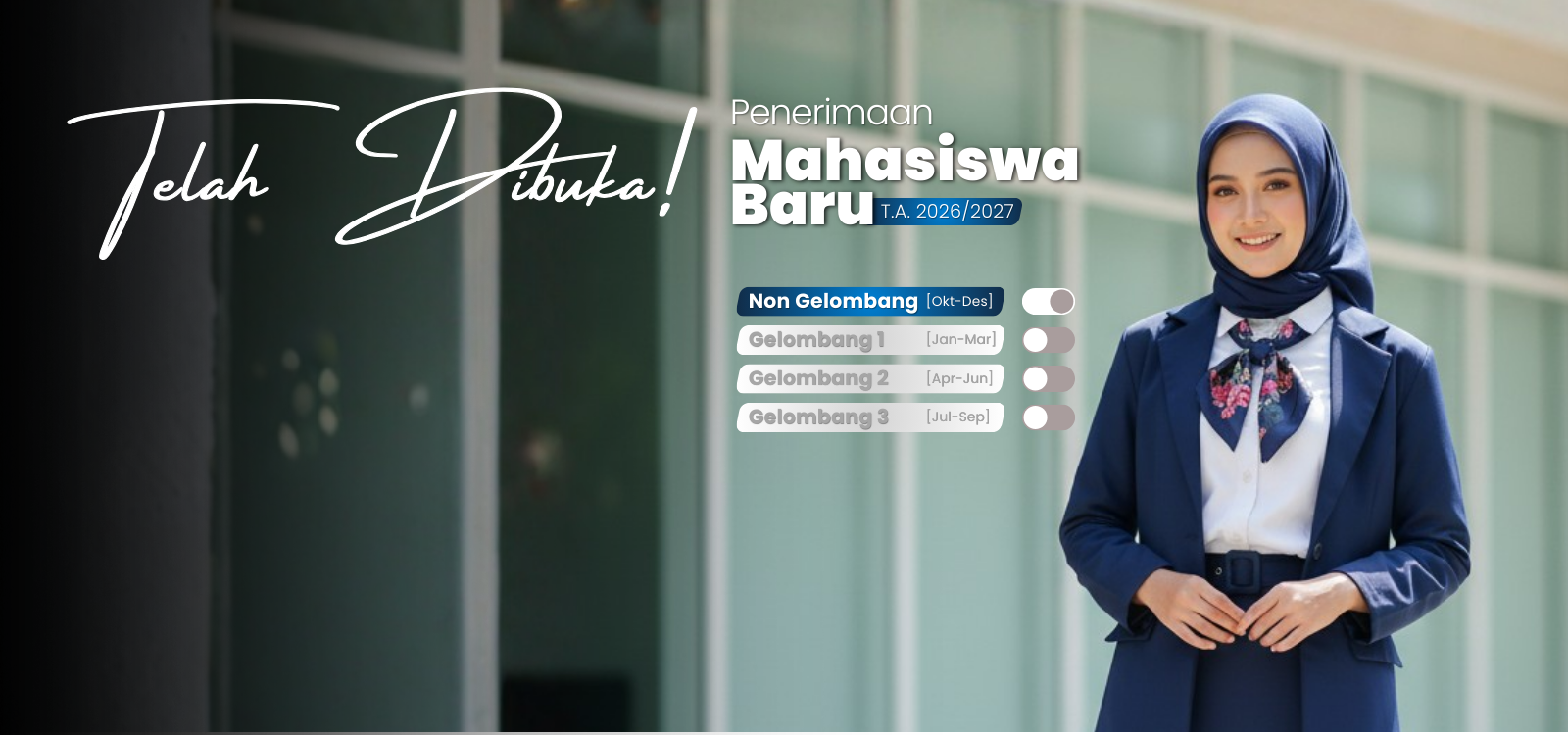 NON GELOMBANG - PMB Politeknik LP3I