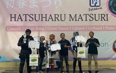 Wibukeun Bandung! Mahasiswa HUMAS 2021 Politeknik LP3I bawa Gebyar Nuansa Jepang dalam Festival Cosplay